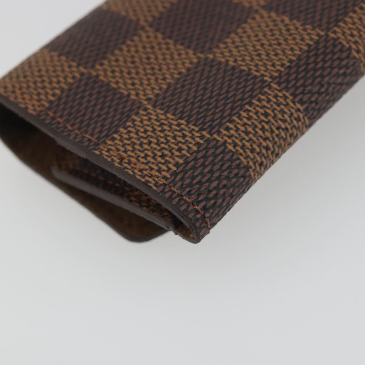 LOUIS VUITTON Damier Ebene Cuff Case LV Auth 195159