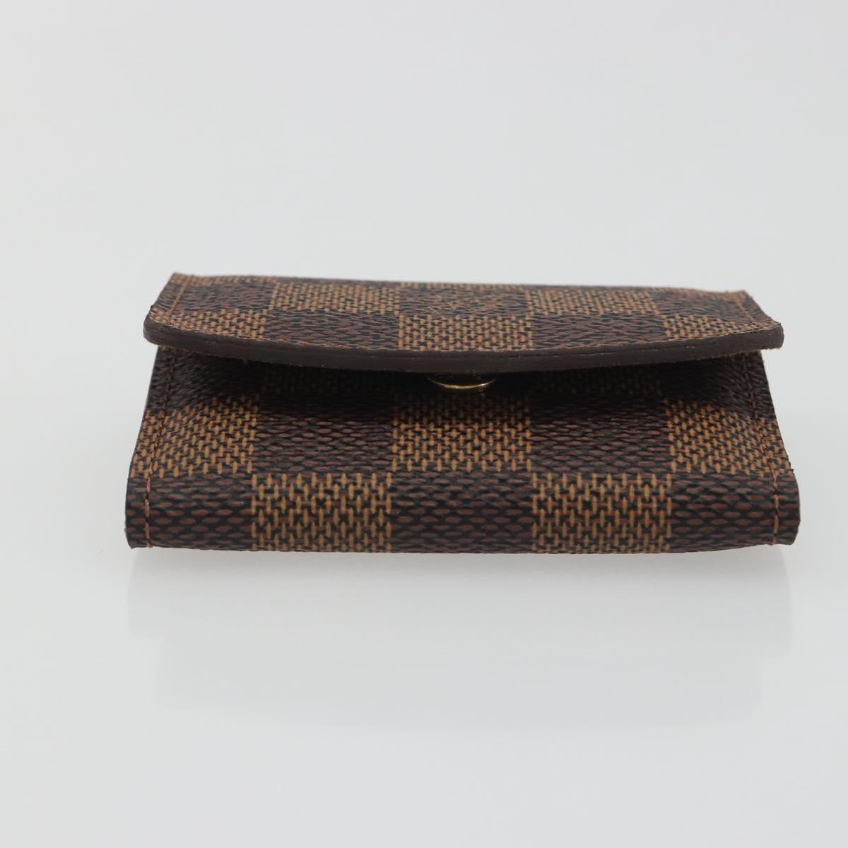 LOUIS VUITTON Damier Ebene Cuff Case LV Auth 195159