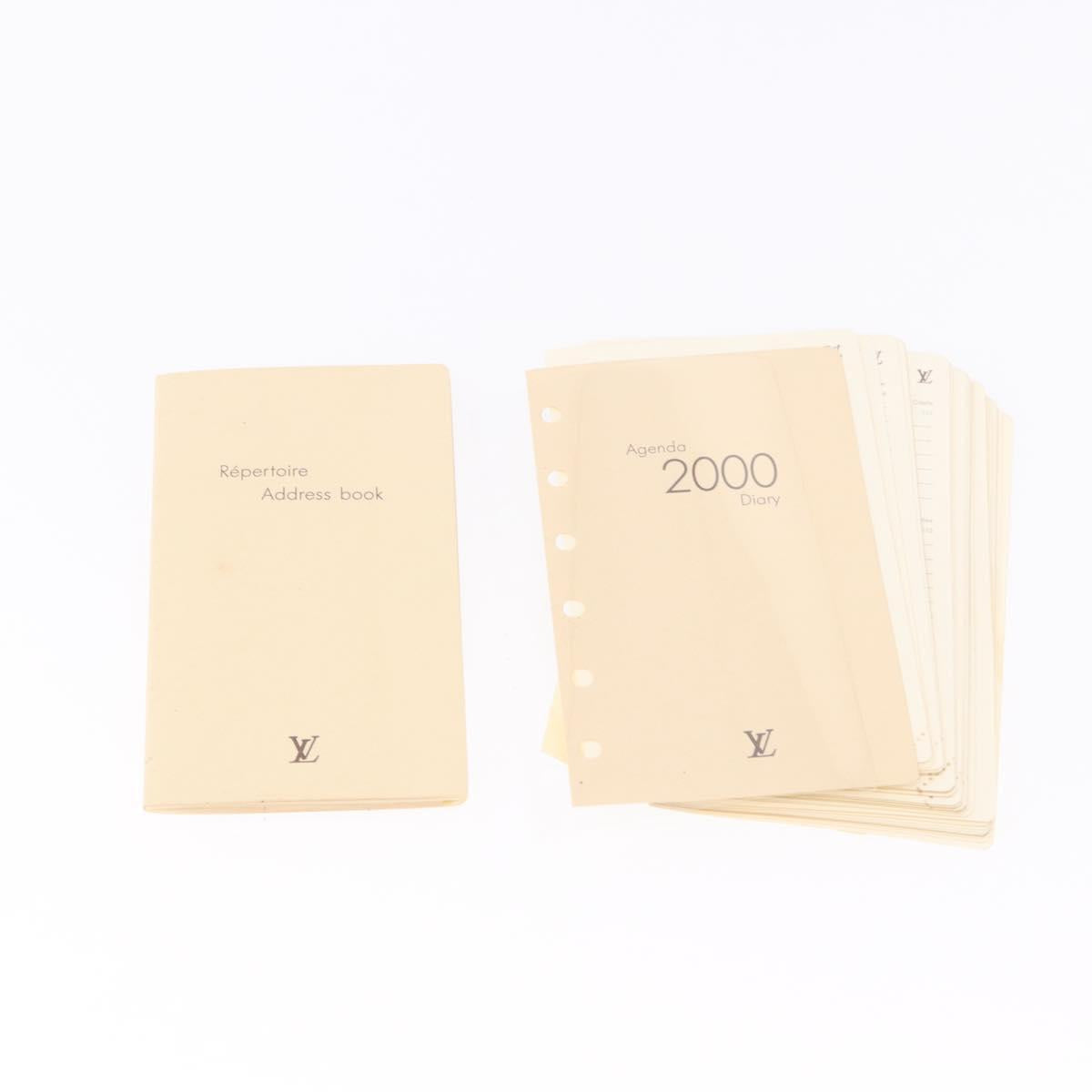 LOUIS VUITTON Monogram Agenda PM Day Planner Cover R20005 LV Auth 195160A