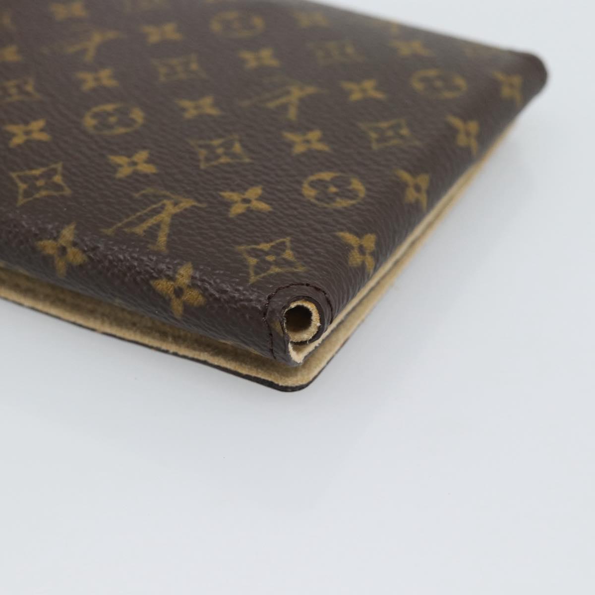 LOUIS VUITTON Monogram Jewelry Case Jewelry Box LV Auth 195161