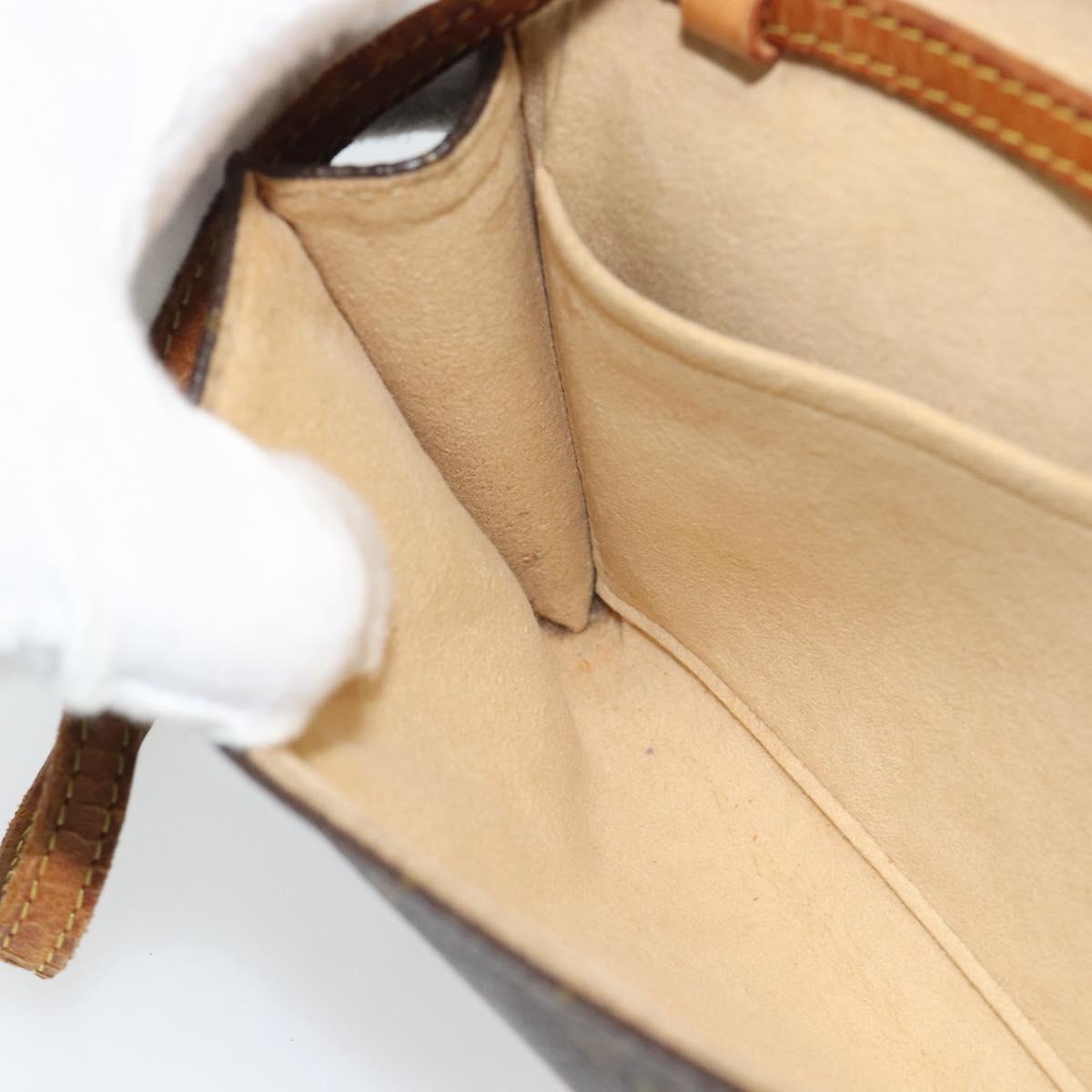 LOUIS VUITTON Monogram Pochette Twin GM Shoulder Bag M51852 LV Auth 195167
