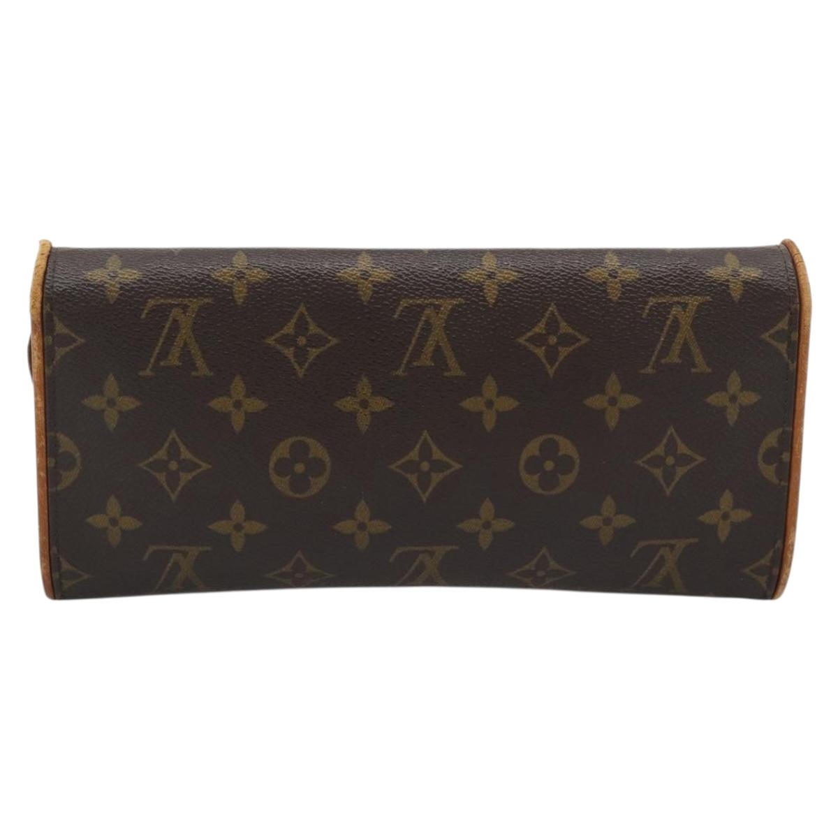 LOUIS VUITTON Monogram Pochette Twin GM Shoulder Bag M51852 LV Auth 195167