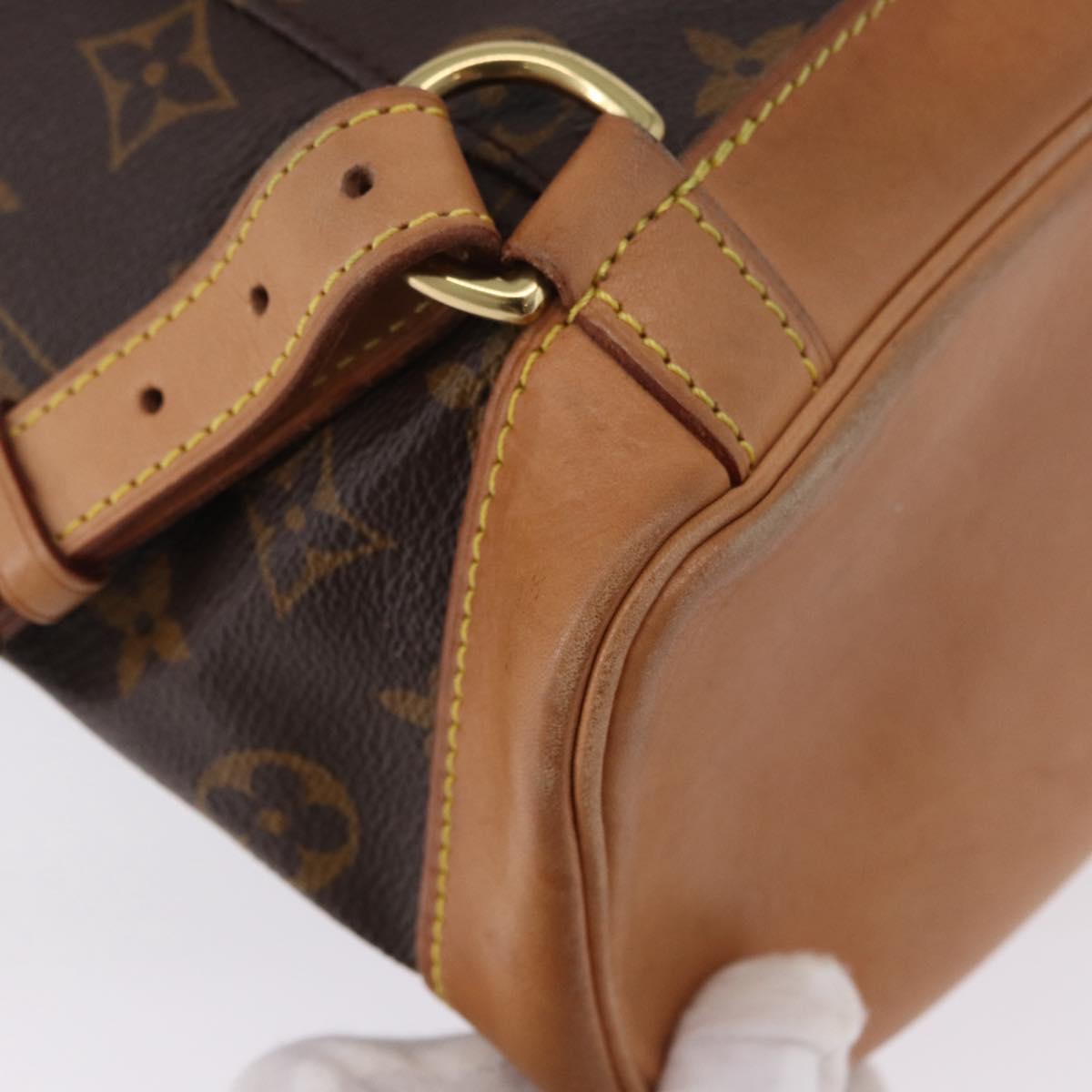 LOUIS VUITTON Monogram Montsouris MM Backpack M51136 LV Auth 195173A