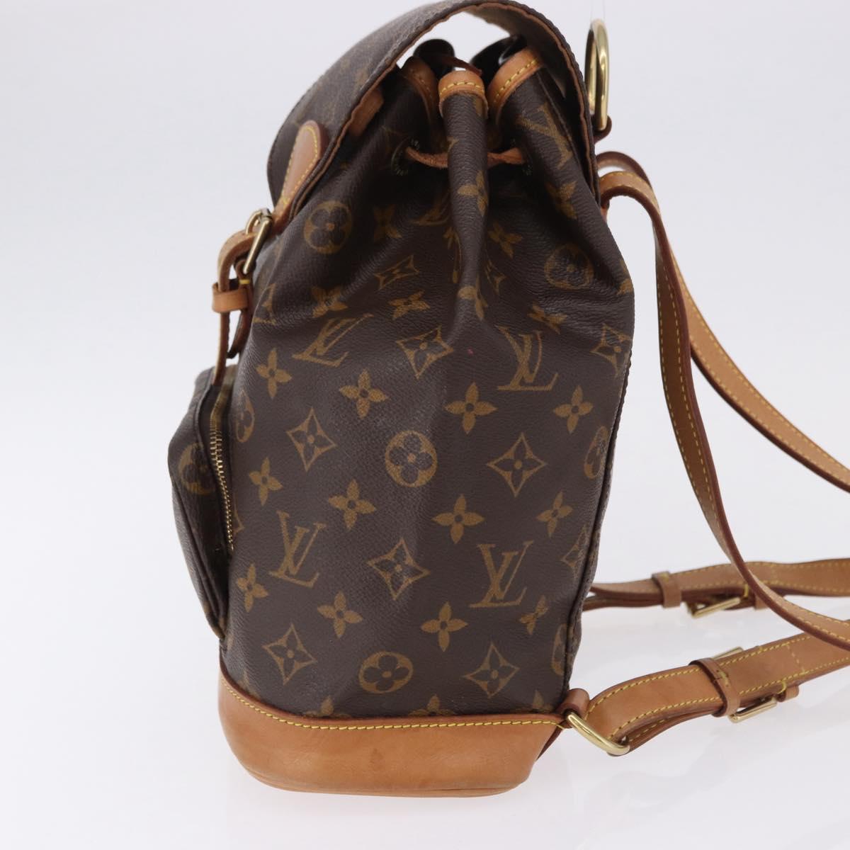 LOUIS VUITTON Monogram Montsouris MM Backpack M51136 LV Auth 195173A