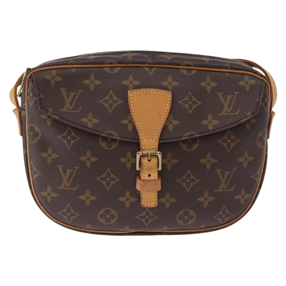 LOUIS VUITTON Monogram Jeune Fille MM Shoulder Bag M51226 LV Auth 195174