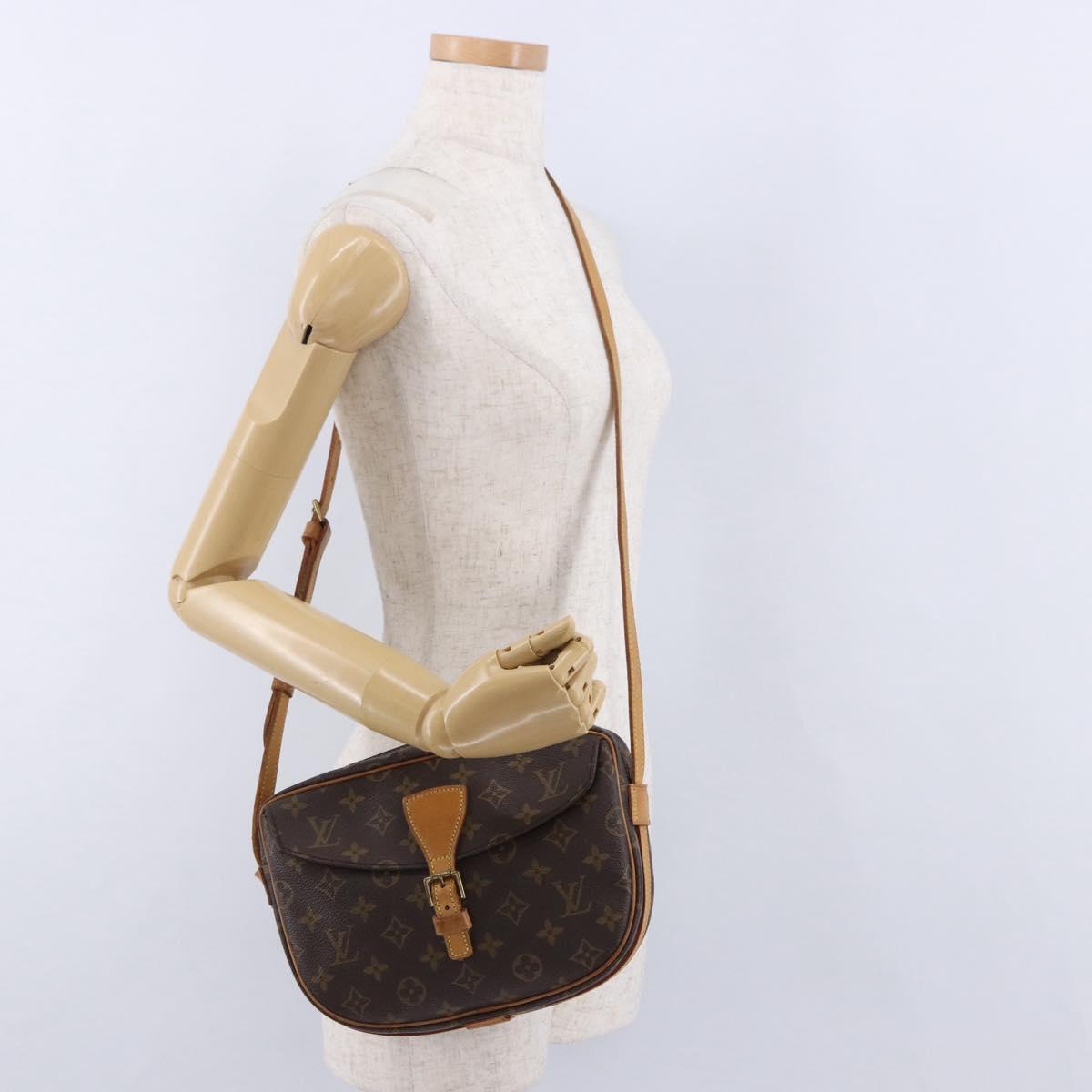 LOUIS VUITTON Monogram Jeune Fille MM Shoulder Bag M51226 LV Auth 195174
