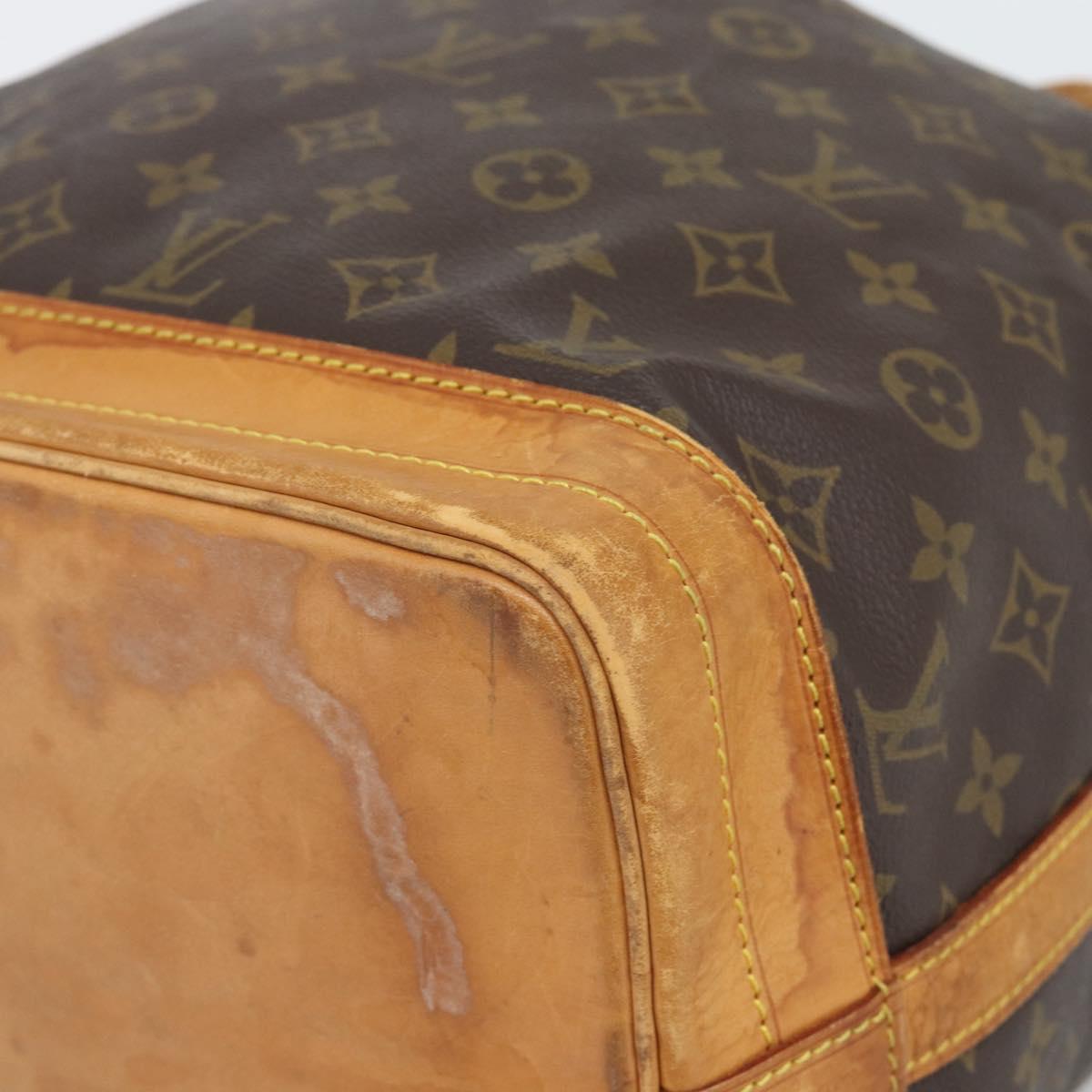 LOUIS VUITTON Monogram Petit Noe Shoulder Bag M42226 LV Auth 195175