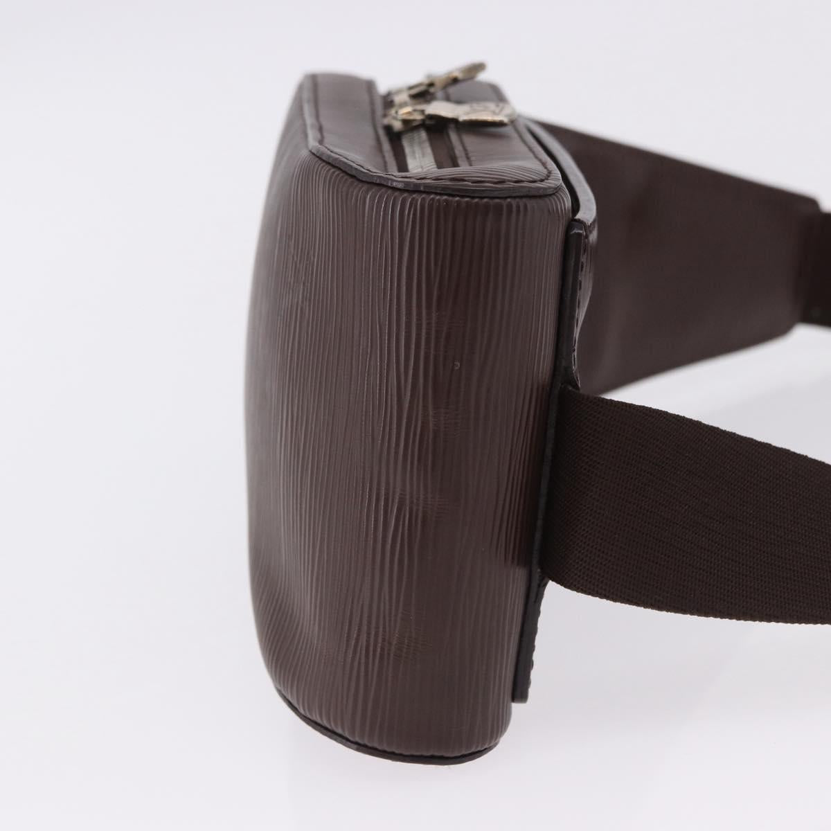 LOUIS VUITTON Epi Geronimos Body Bag SPO Brown LV Auth 195176V