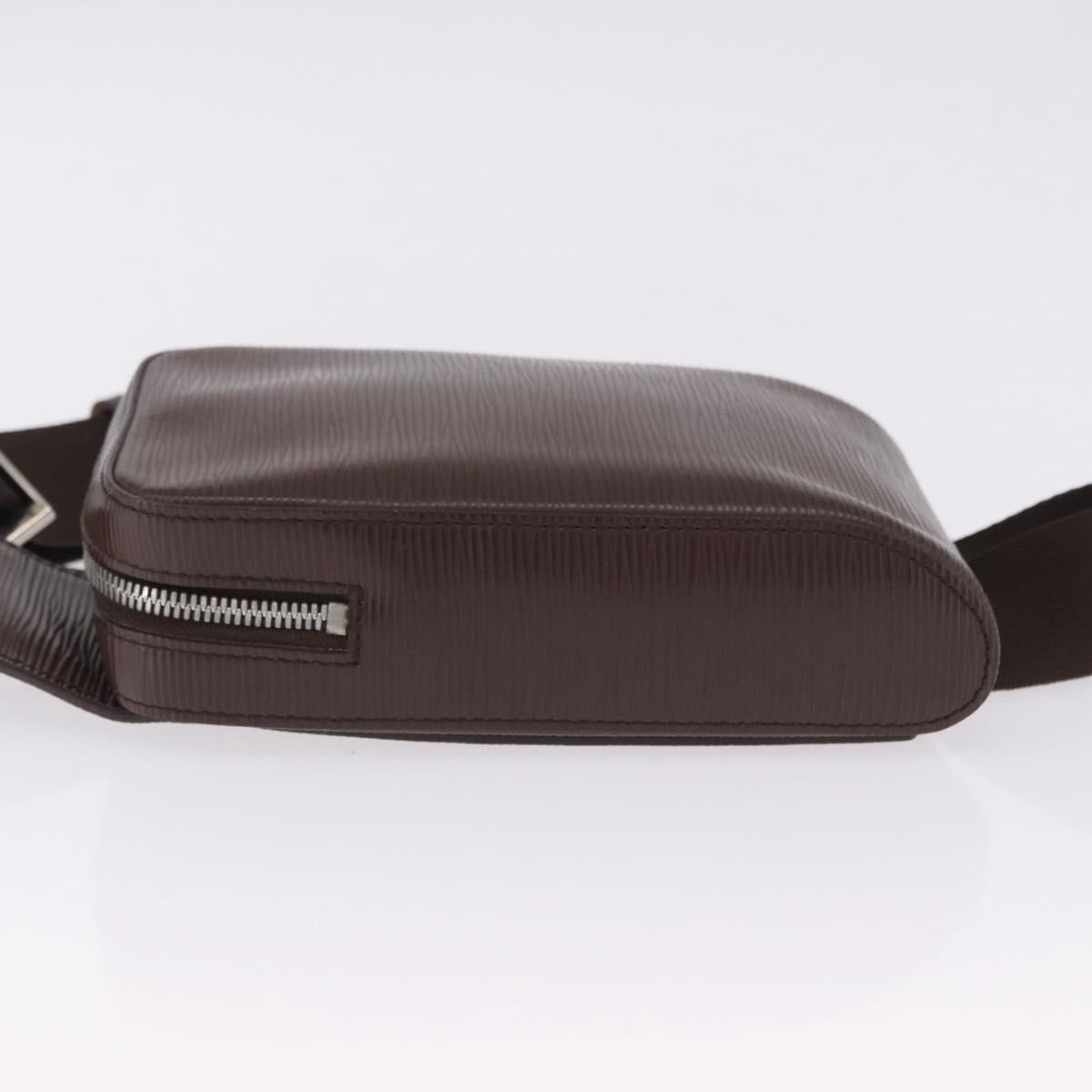 LOUIS VUITTON Epi Geronimos Body Bag SPO Brown LV Auth 195176V