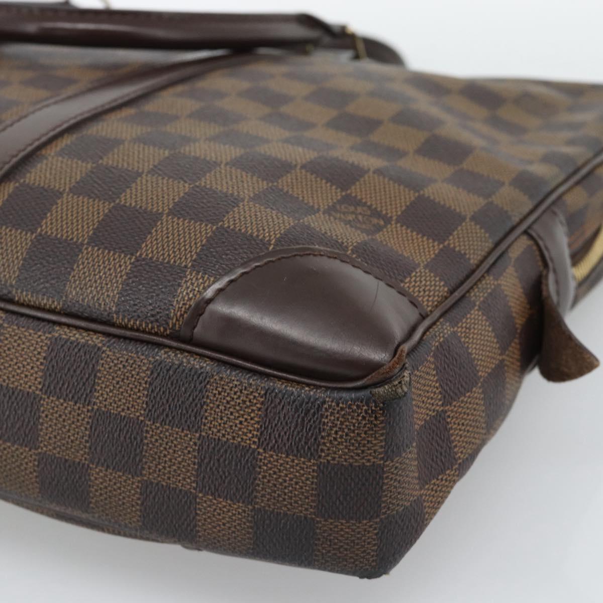 LOUIS VUITTON Damier Grafitte Porte Documents Voyage Bag N41125 LV Auth 195178