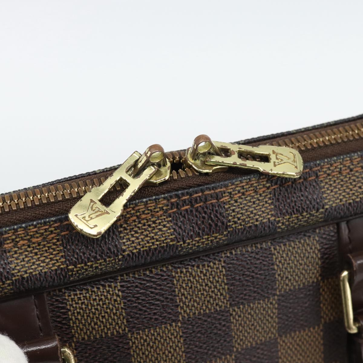 LOUIS VUITTON Damier Grafitte Porte Documents Voyage Bag N41125 LV Auth 195178