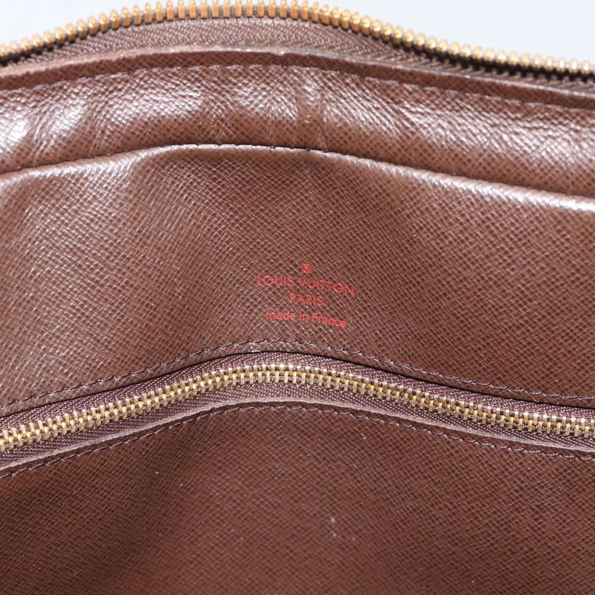LOUIS VUITTON Damier Grafitte Porte Documents Voyage Bag N41125 LV Auth 195178