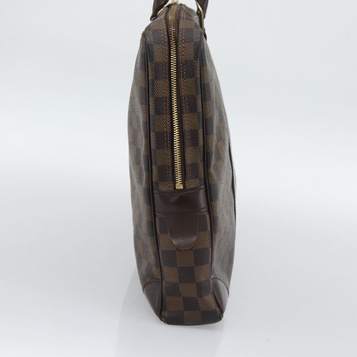LOUIS VUITTON Damier Grafitte Porte Documents Voyage Bag N41125 LV Auth 195178