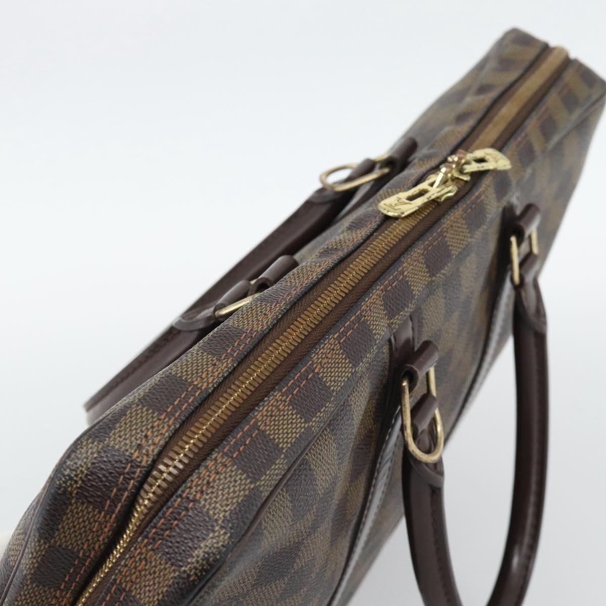 LOUIS VUITTON Damier Grafitte Porte Documents Voyage Bag N41125 LV Auth 195178