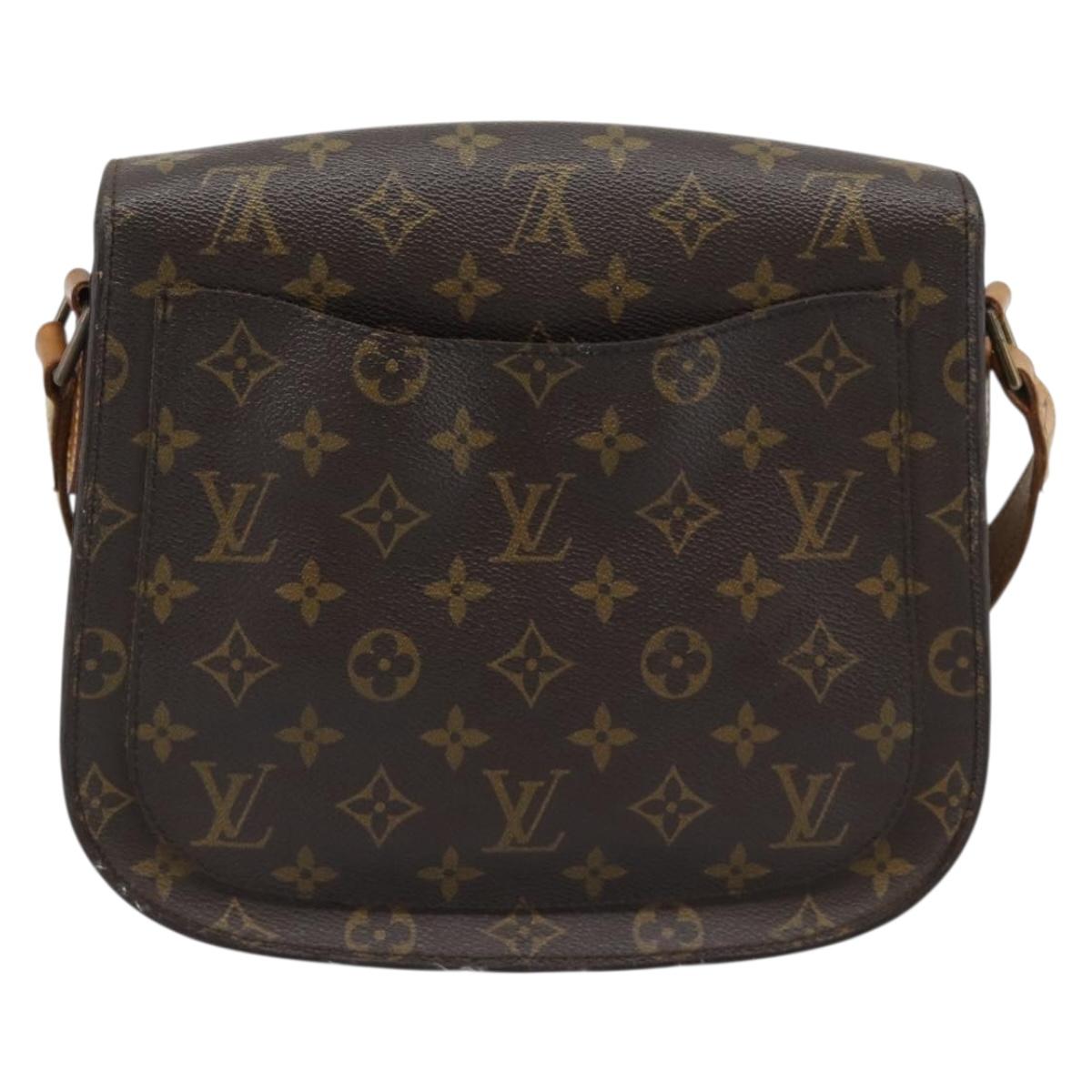 LOUIS VUITTON Monogram Saint Cloud GM Shoulder Bag M51242 LV Auth 195181