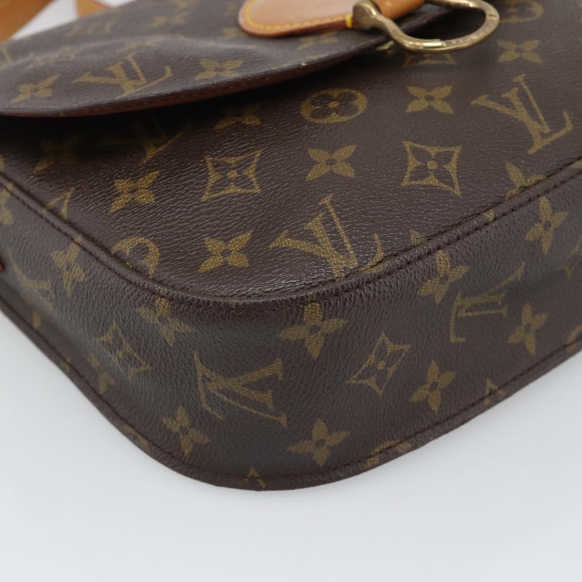 LOUIS VUITTON Monogram Saint Cloud GM Shoulder Bag M51242 LV Auth 195182