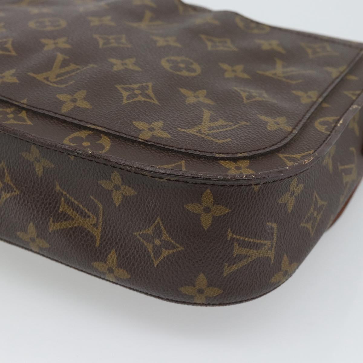 LOUIS VUITTON Monogram Saint Cloud GM Shoulder Bag M51242 LV Auth 195182