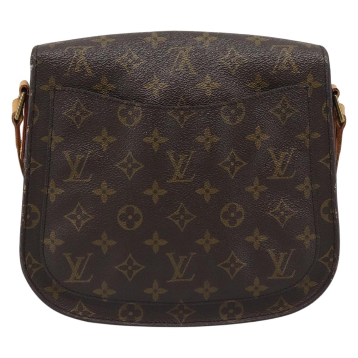 LOUIS VUITTON Monogram Saint Cloud GM Shoulder Bag M51242 LV Auth 195182