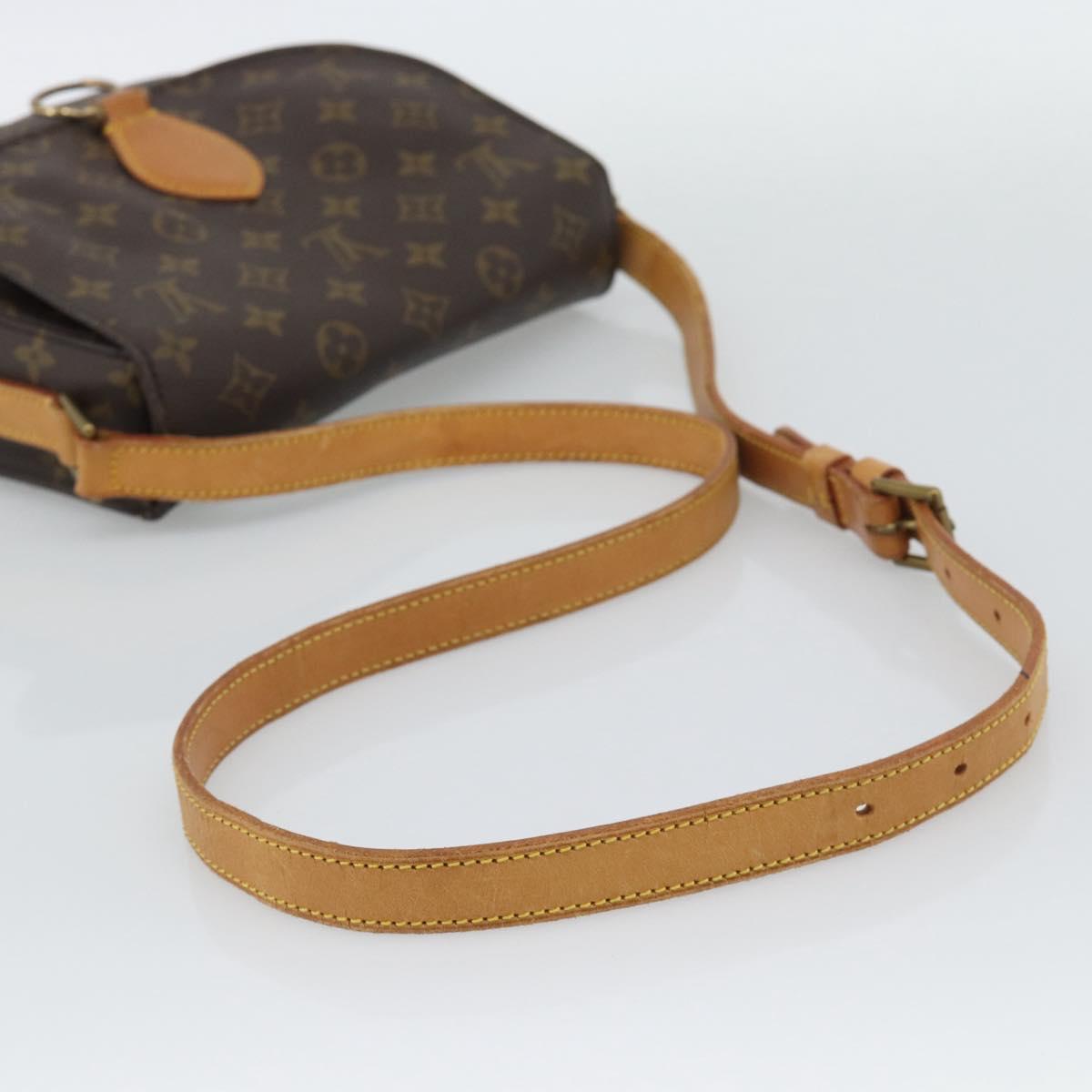 LOUIS VUITTON Monogram Saint Cloud GM Shoulder Bag M51242 LV Auth 195182