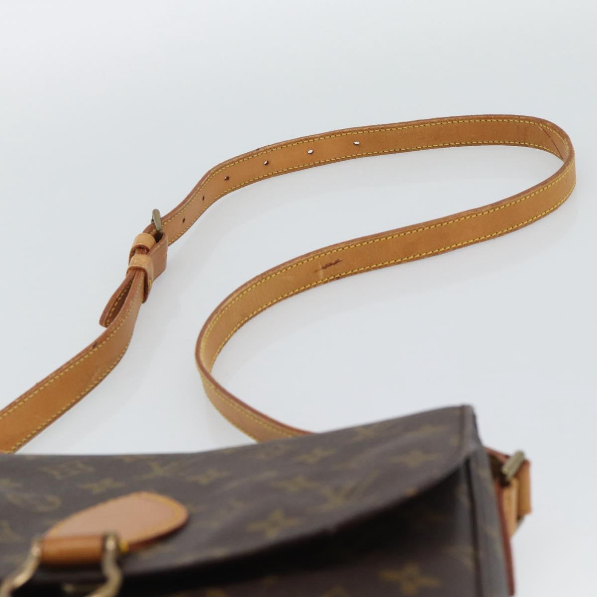 LOUIS VUITTON Monogram Saint Cloud GM Shoulder Bag M51242 LV Auth 195182