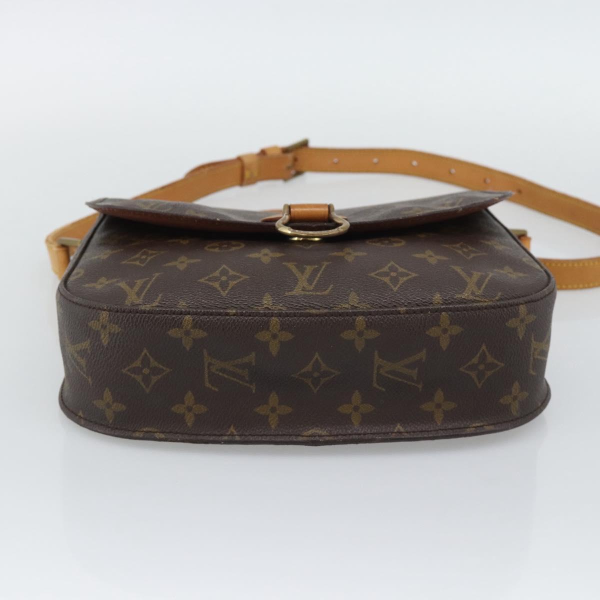 LOUIS VUITTON Monogram Saint Cloud GM Shoulder Bag M51242 LV Auth 195182