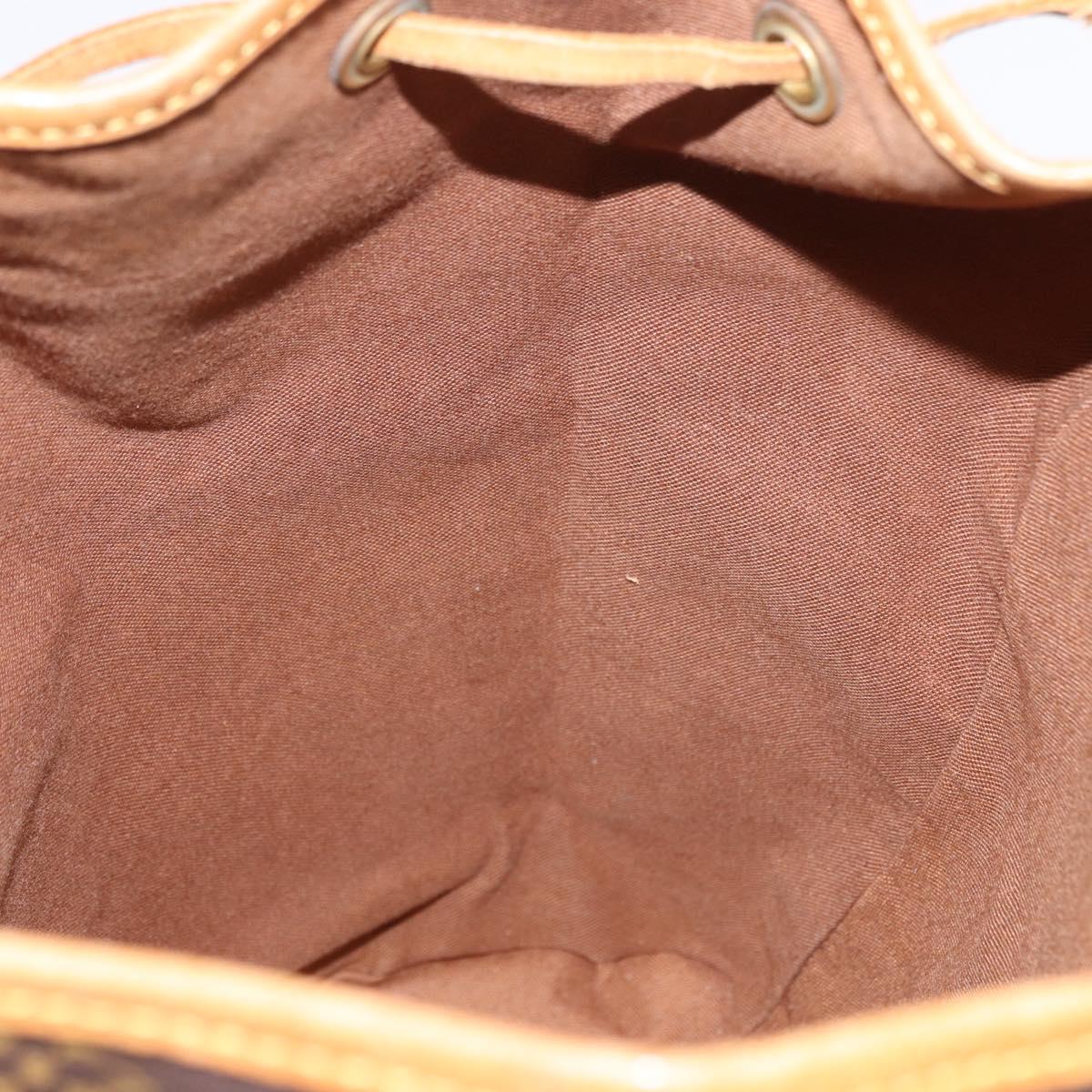 LOUIS VUITTON Monogram Montsouris GM Backpack M51135 LV Auth 195187