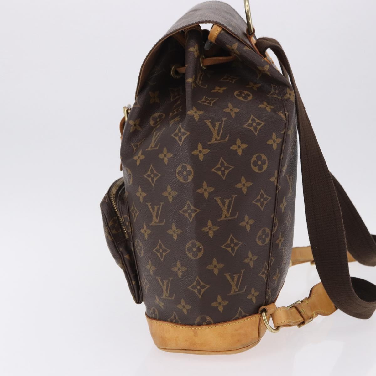 LOUIS VUITTON Monogram Montsouris GM Backpack M51135 LV Auth 195187