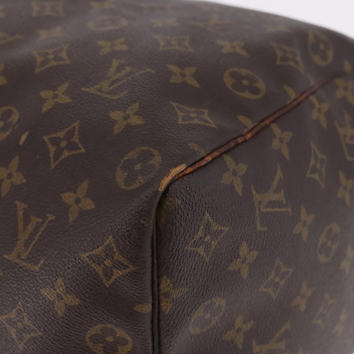 LOUIS VUITTON Monogram Keepall 50 Boston Bag M41426 LV Auth 195192