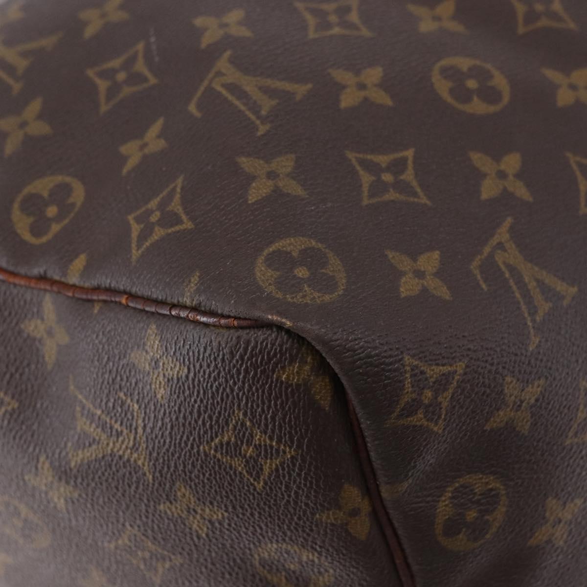 LOUIS VUITTON Monogram Keepall 50 Boston Bag M41426 LV Auth 195192