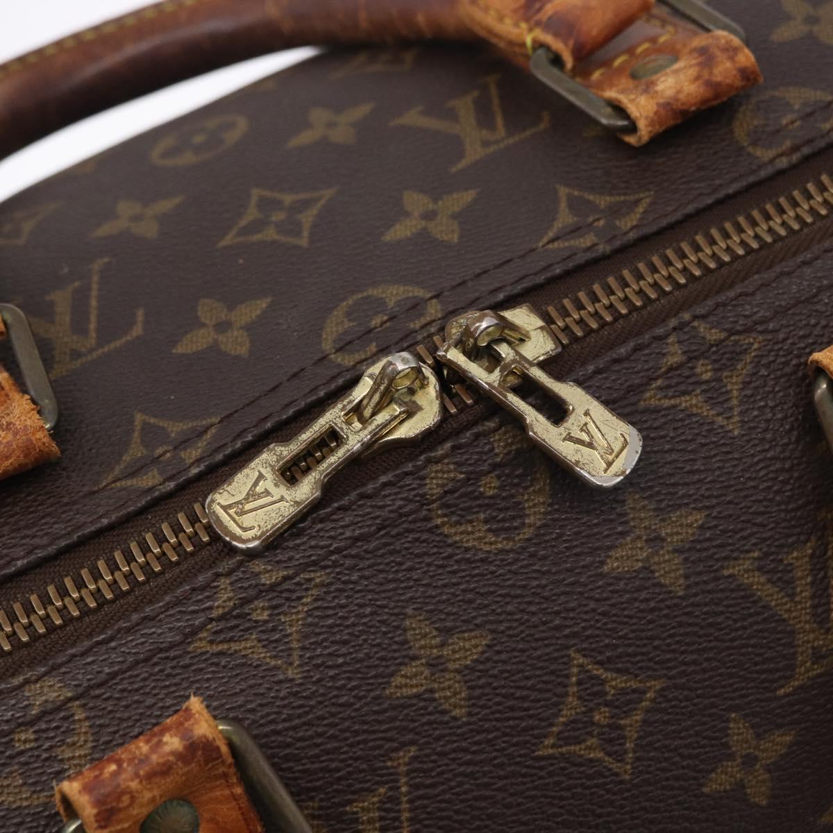 LOUIS VUITTON Monogram Keepall 50 Boston Bag M41426 LV Auth 195192
