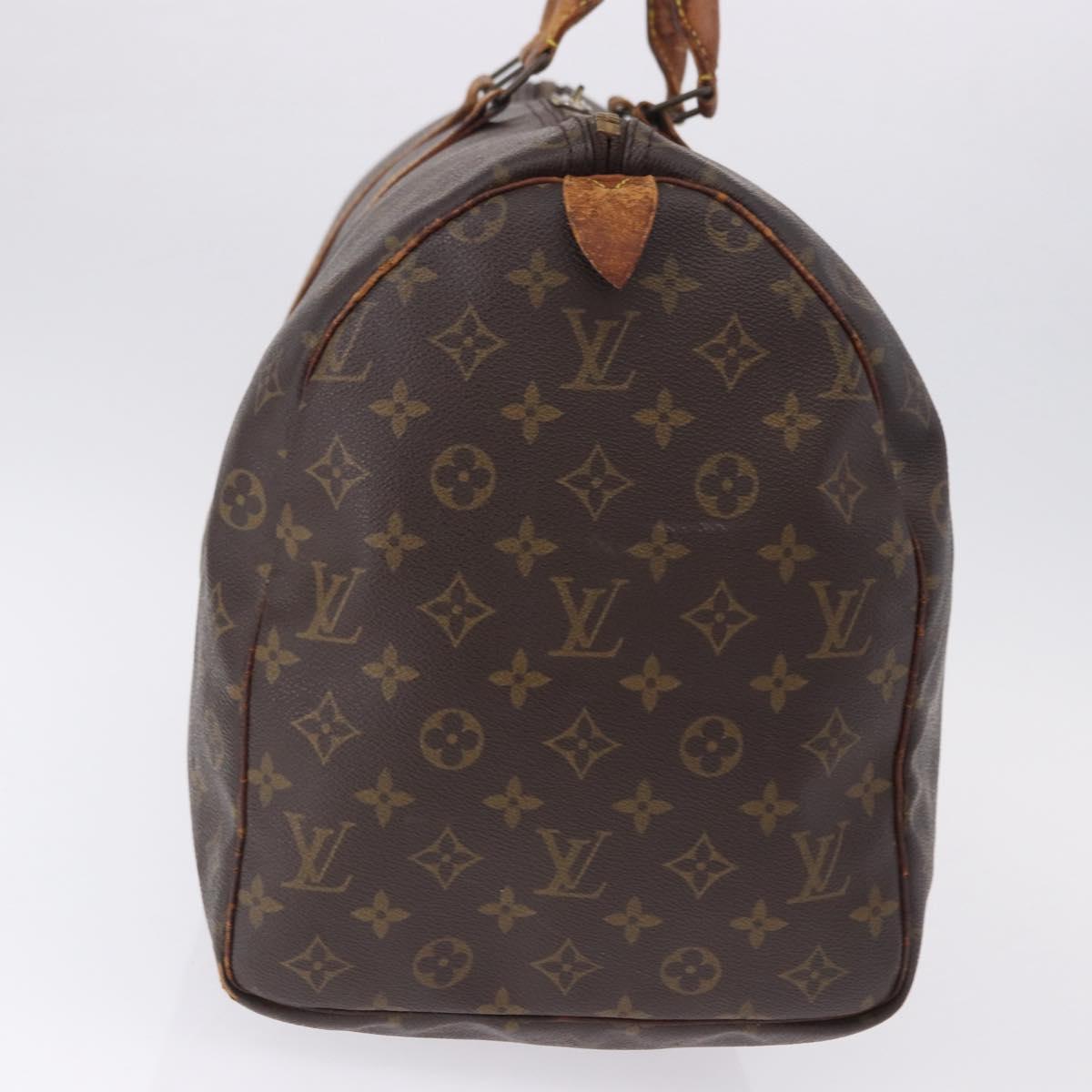 LOUIS VUITTON Monogram Keepall 50 Boston Bag M41426 LV Auth 195192