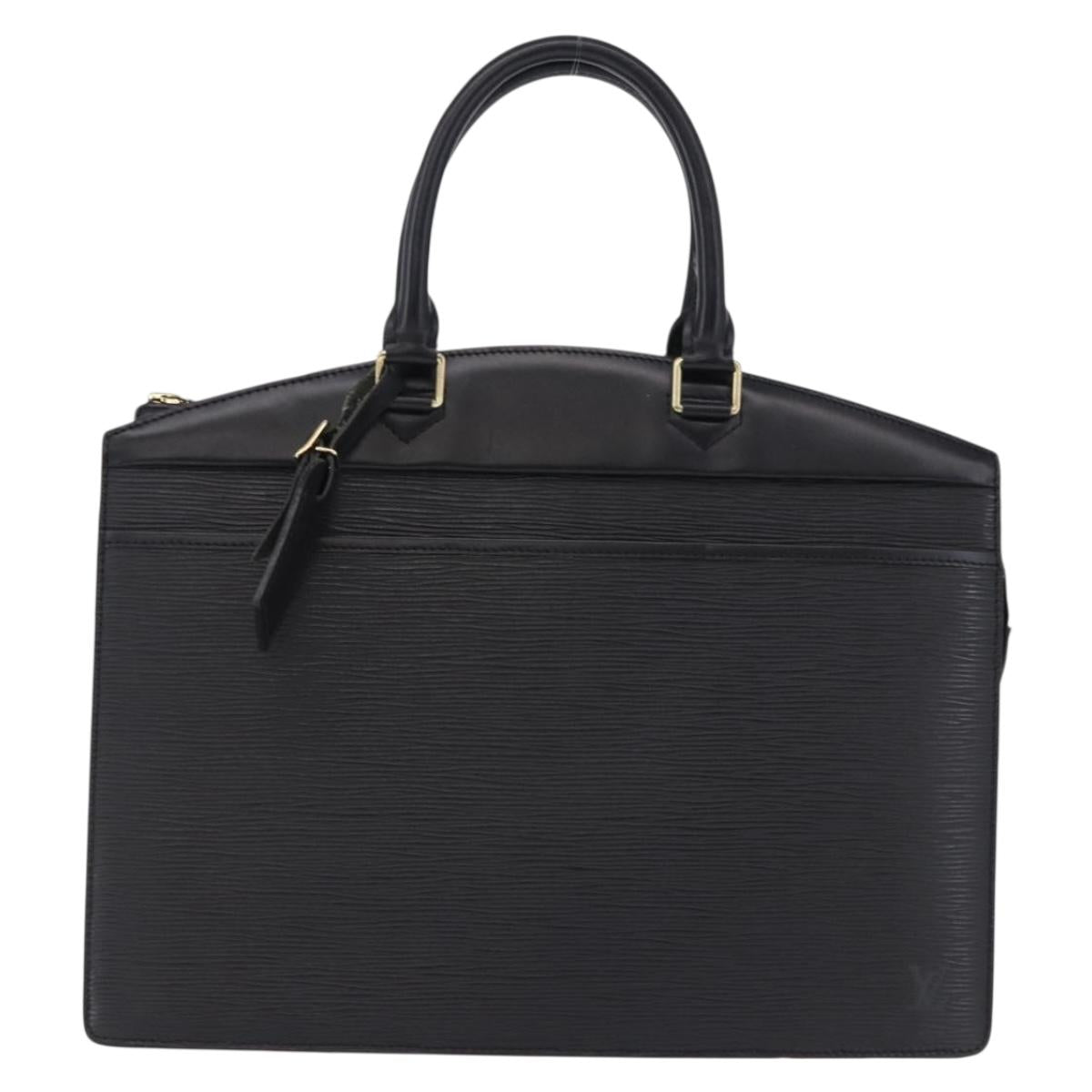LOUIS VUITTON Epi Riviera Hand Bag Black M48182 LV Auth 195194