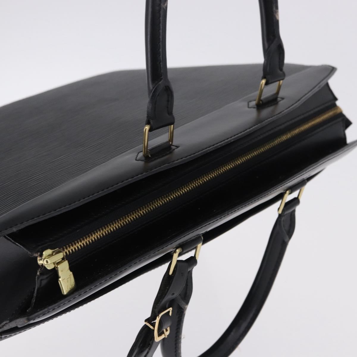 LOUIS VUITTON Epi Riviera Hand Bag Black M48182 LV Auth 195194