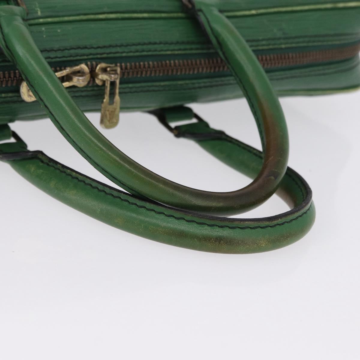 LOUIS VUITTON Epi Porte Documents Voyage Business Bag Green M54474 Auth 195195