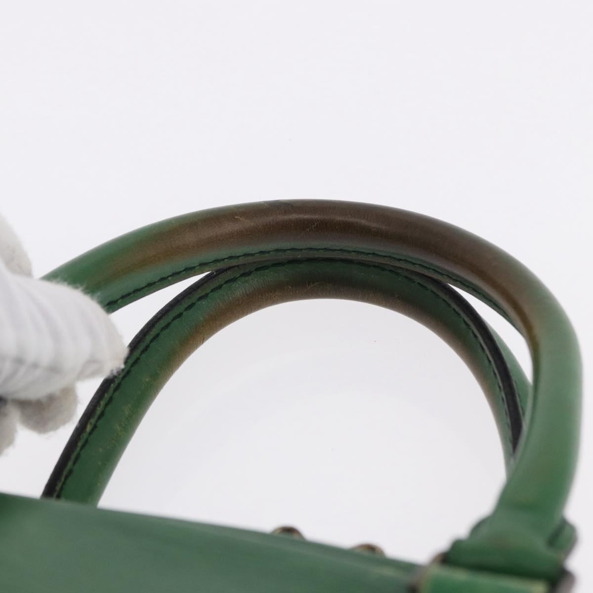 LOUIS VUITTON Epi Porte Documents Voyage Business Bag Green M54474 Auth 195195