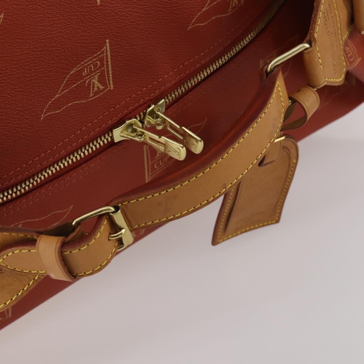 LOUIS VUITTON LV Cup Suc Marine Bag PVC Leather Aboganie M80022 LV Auth 195197A