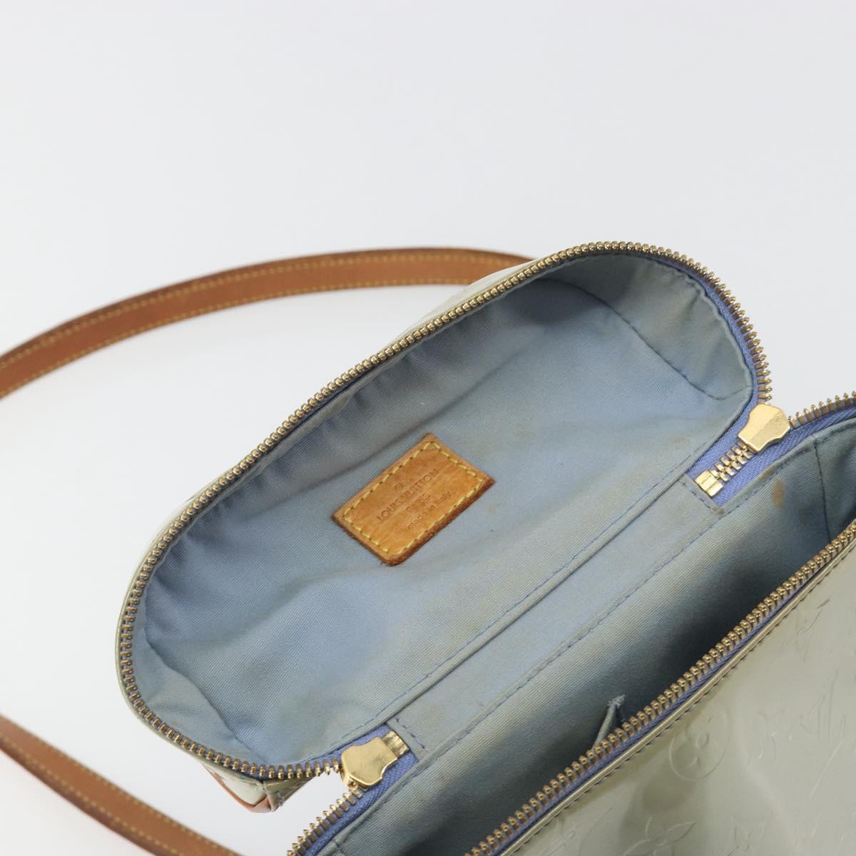 LOUIS VUITTON Monogram Vernis Sullivan Vertical Bag Lavande M91258 Auth 195205