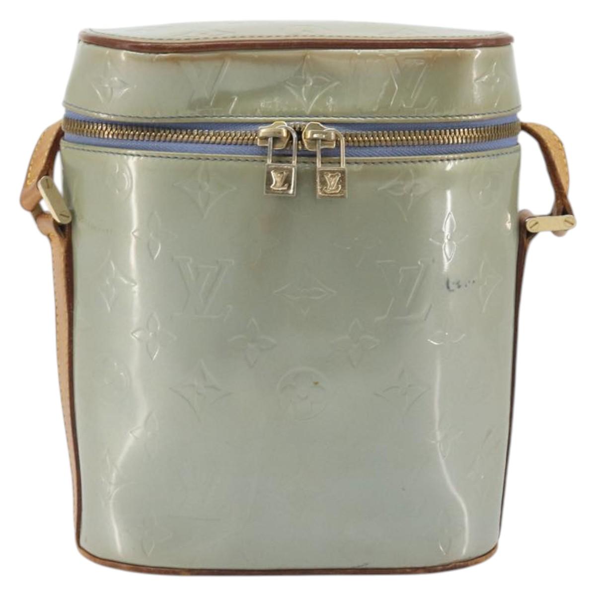 LOUIS VUITTON Monogram Vernis Sullivan Vertical Bag Lavande M91258 Auth 195205