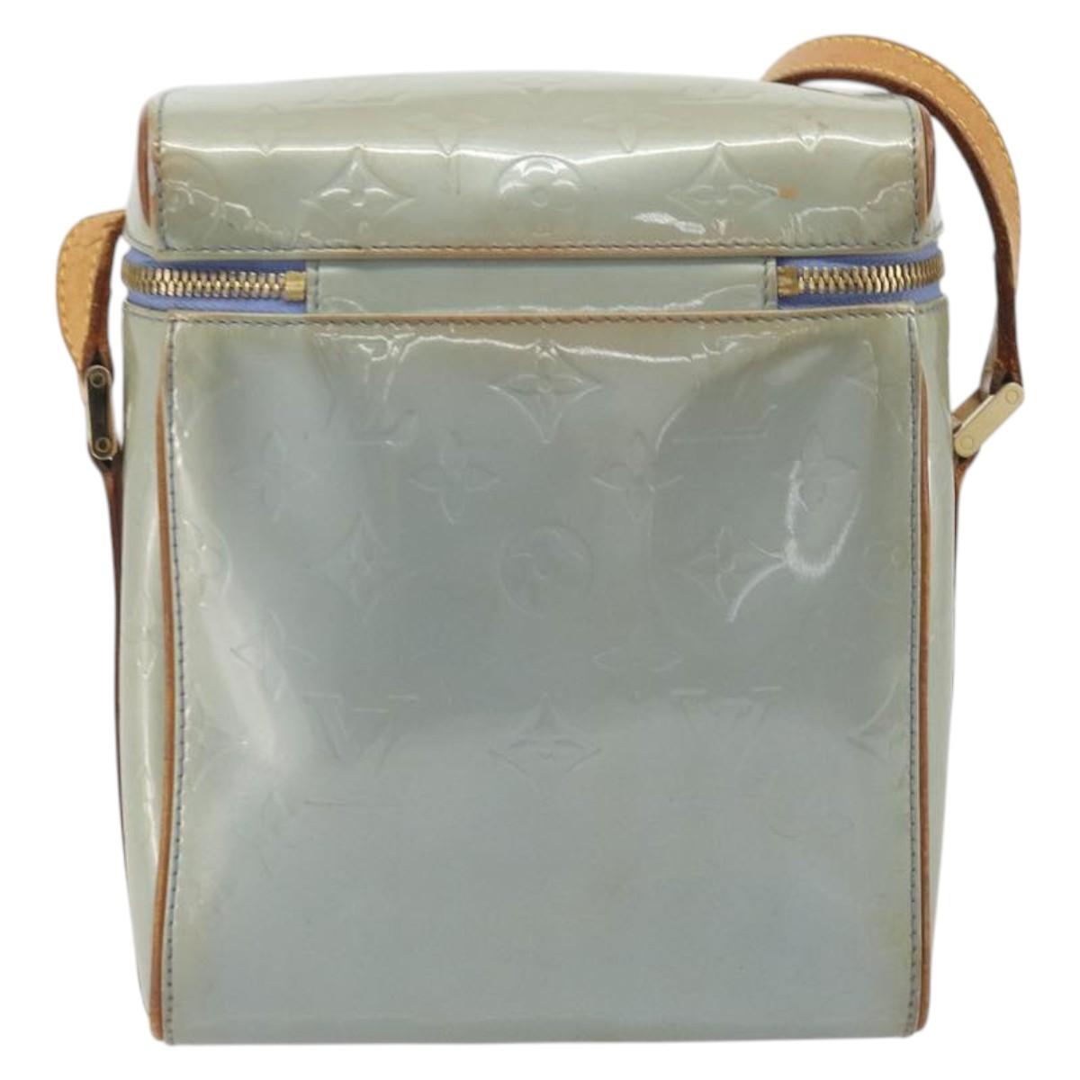 LOUIS VUITTON Monogram Vernis Sullivan Vertical Bag Lavande M91258 Auth 195205