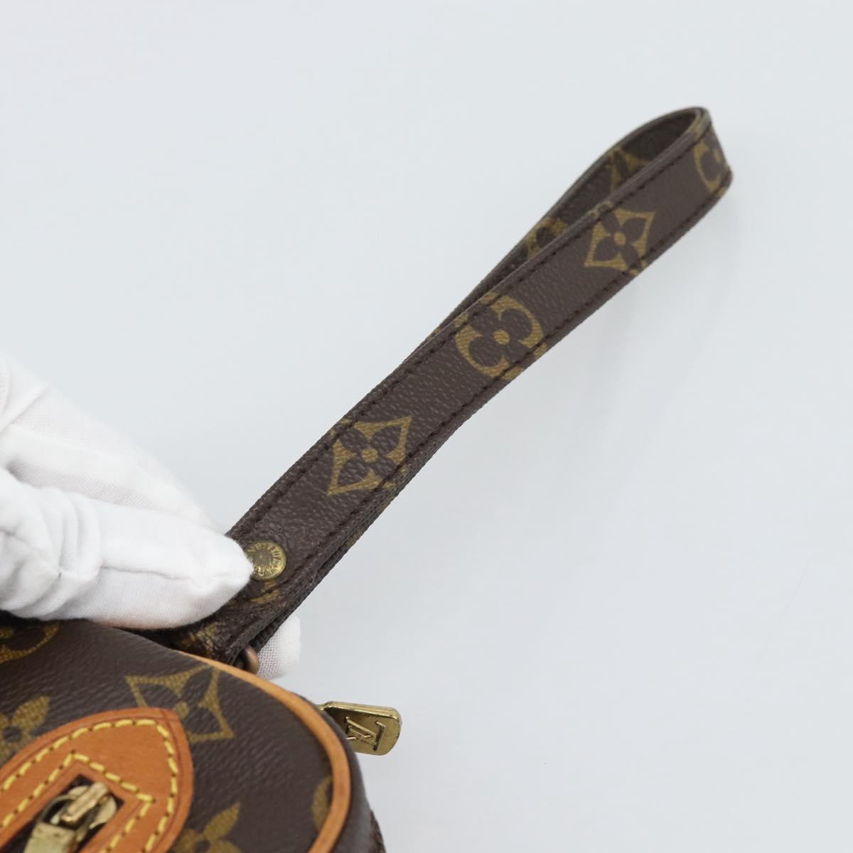 LOUIS VUITTON Monogram Marly Dragonne GM Clutch Bag M51825 LV Auth 195208A