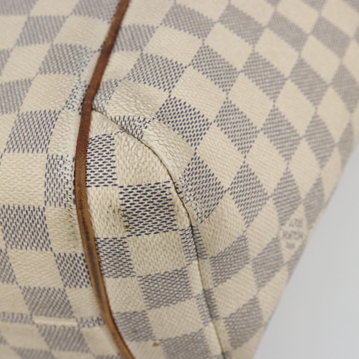 LOUIS VUITTON Damier Azur Totally PM Tote Bag N41280 LV Auth 195214