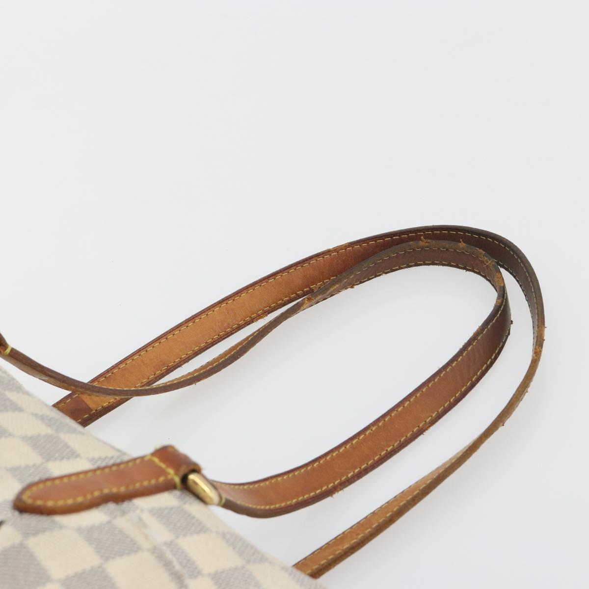 LOUIS VUITTON Damier Azur Totally PM Tote Bag N41280 LV Auth 195214