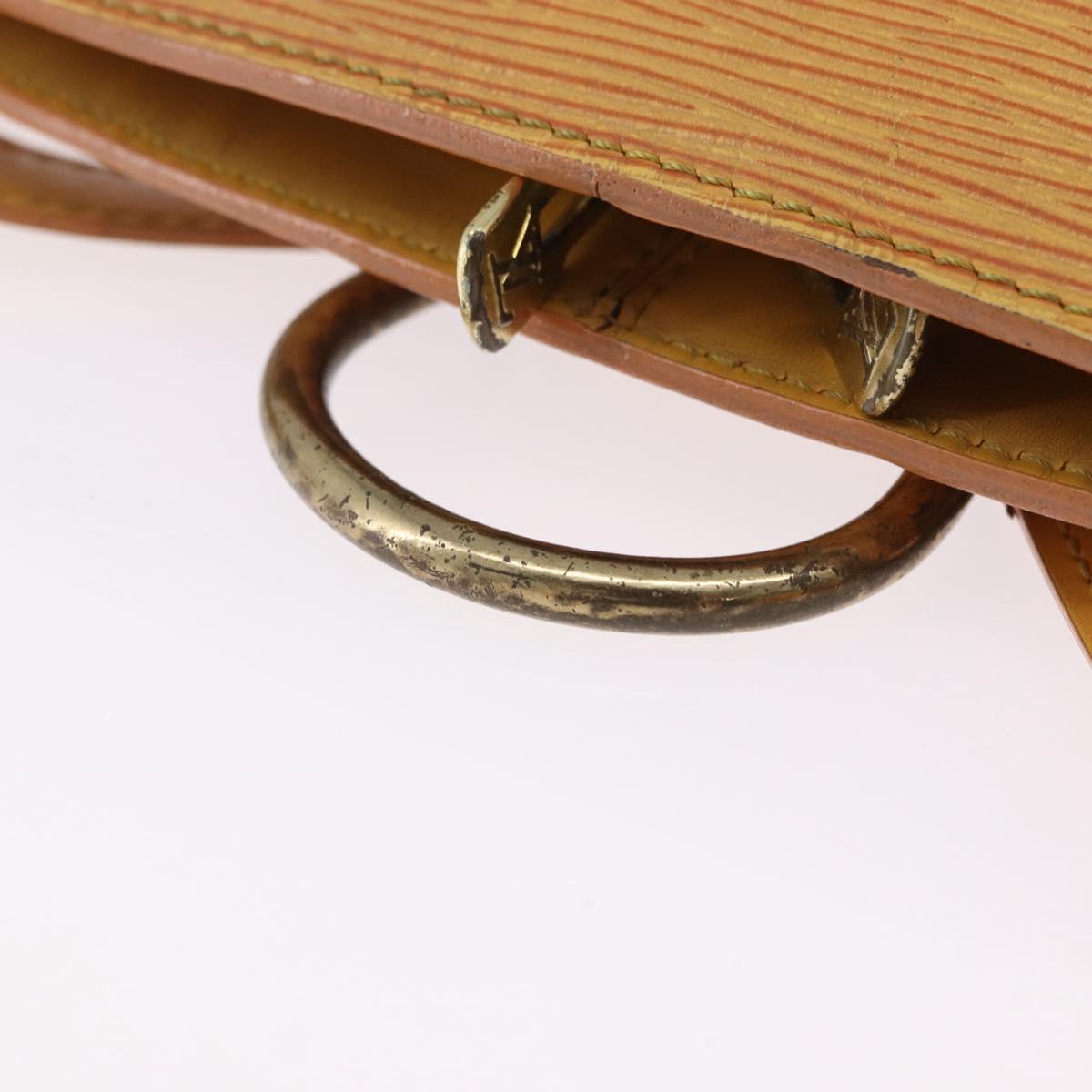LOUIS VUITTON Epi Gobelins Backpack Yellow M52299 LV Auth 195215