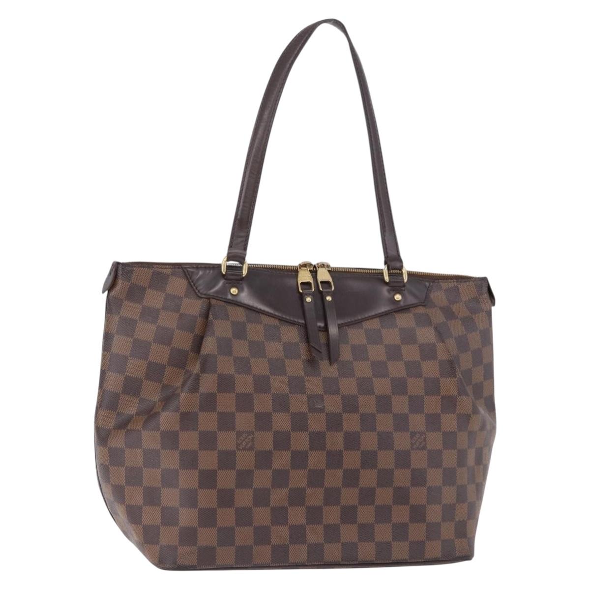 LOUIS VUITTON Damier Ebene Westminster GM Tote Bag N41103 LV Auth 195216