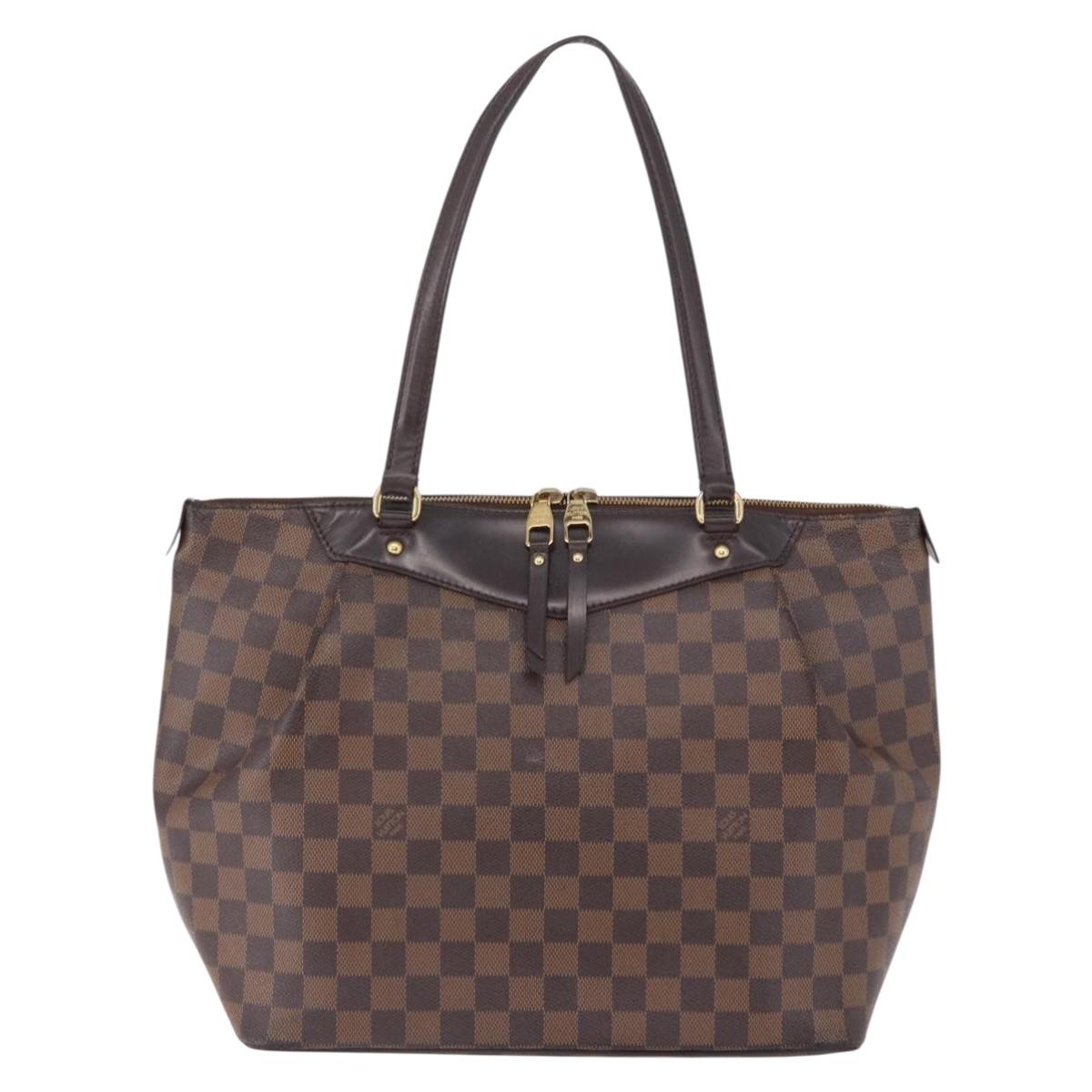 LOUIS VUITTON Damier Ebene Westminster GM Tote Bag N41103 LV Auth 195216