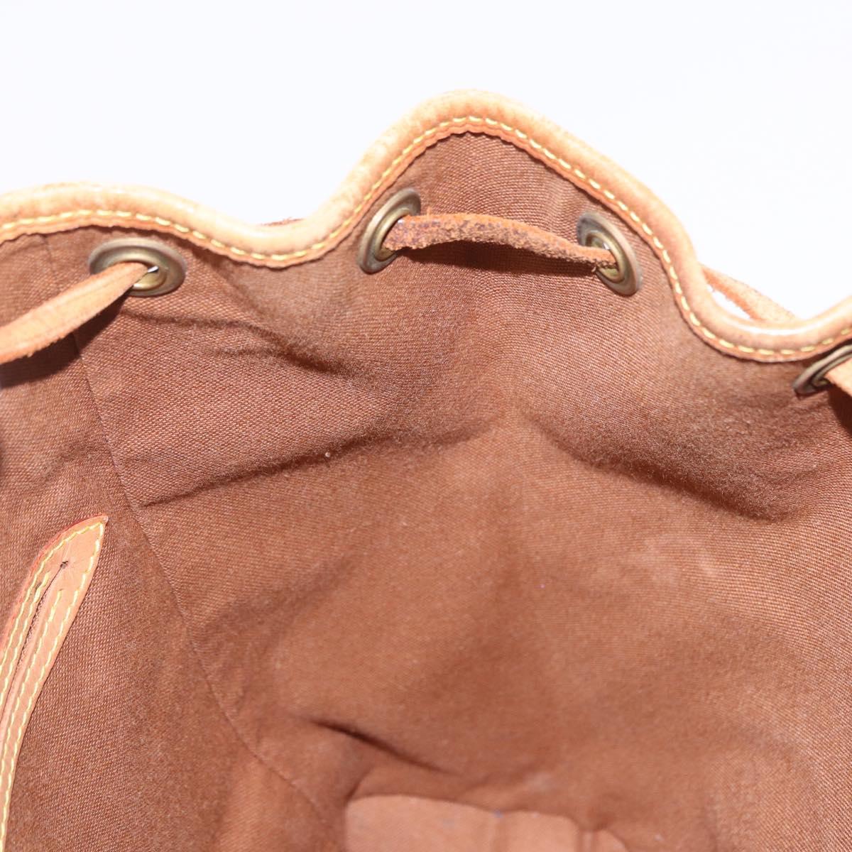 LOUIS VUITTON Monogram Montsouris MM Backpack M51136 LV Auth 195265
