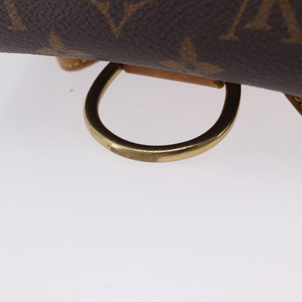 LOUIS VUITTON Monogram Montsouris MM Backpack M51136 LV Auth 195265