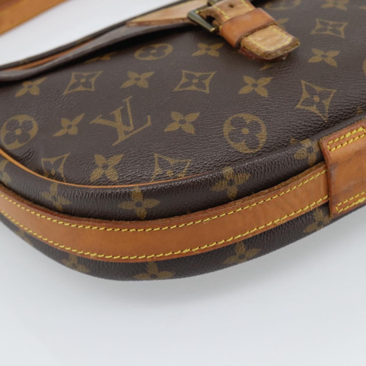 LOUIS VUITTON Monogram Jeune Fille GM Shoulder Bag M51225 LV Auth 195266A