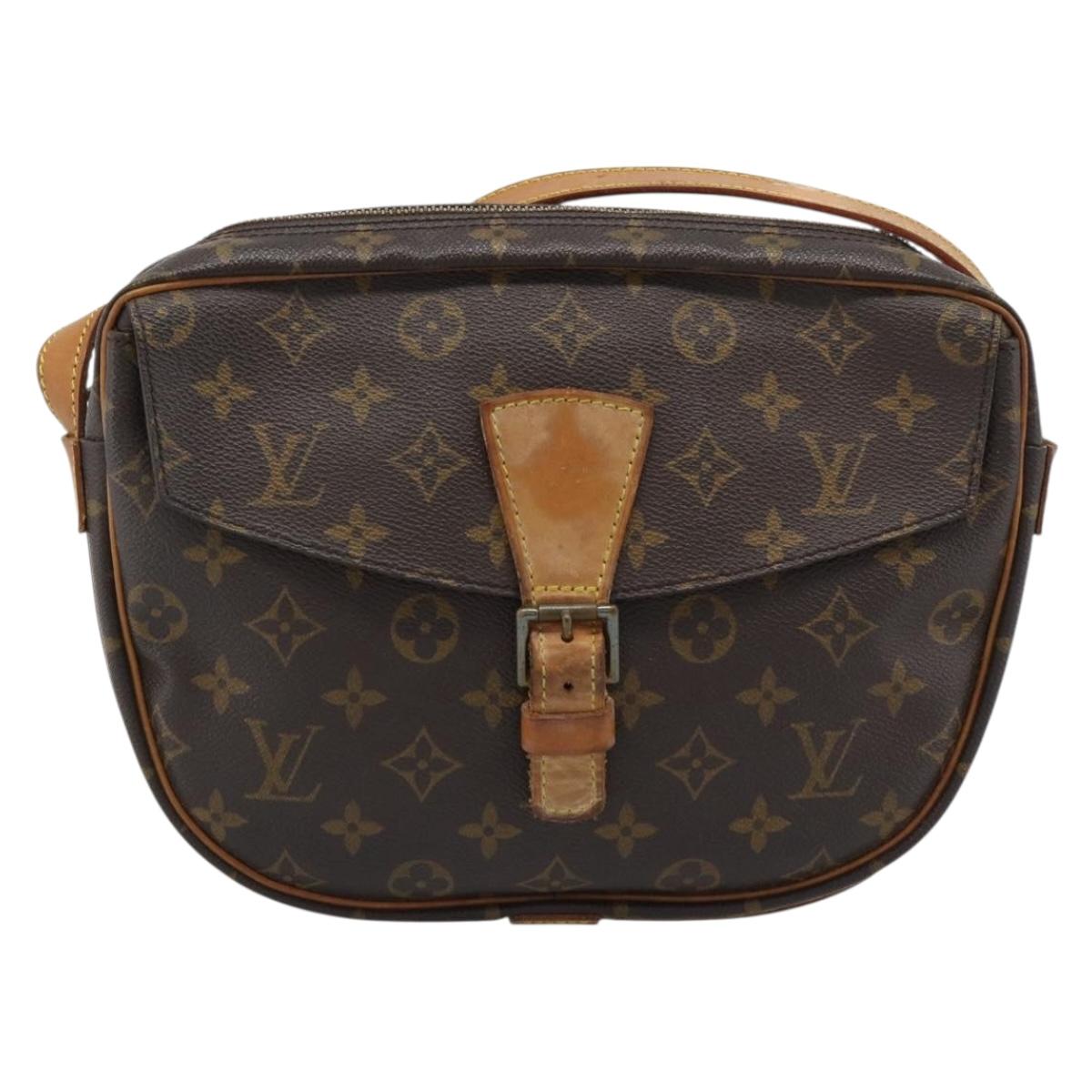 LOUIS VUITTON Monogram Jeune Fille GM Shoulder Bag M51225 LV Auth 195266A