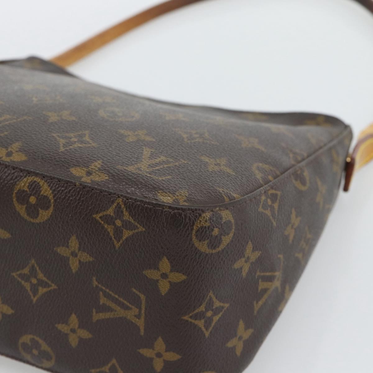 LOUIS VUITTON Monogram Looping MM Shoulder Bag M51146 LV Auth 195270